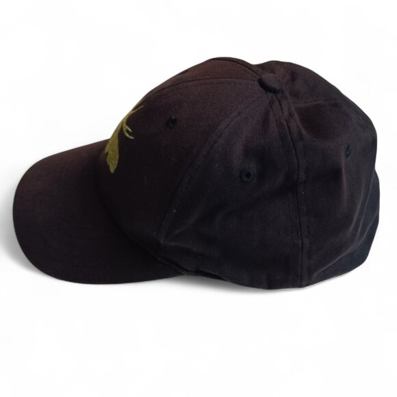 Vintage Moosehead Breweries Baseball Cap AJM International Brown Elastic L-XL - Picture 5 of 10